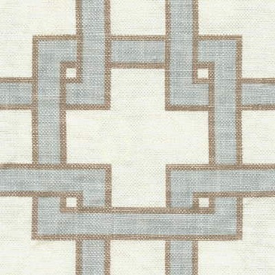 Фото Ткань портьерная с рисунком - Орнамент - стиль Современный - Голуба - Купить в Интернет-магазине