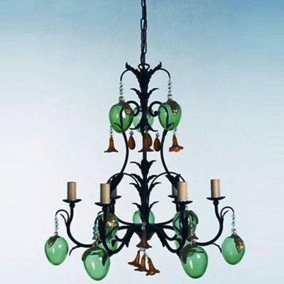 Фото Люстра - стиль Английская классика - Стеклянная - Купить в Интернет-магазине