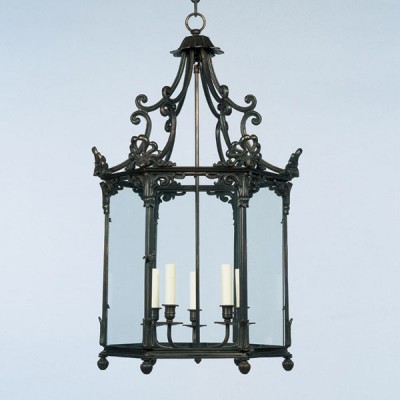 Фото Фонарь - стиль Английская классика - Металлический - Купить в Интернет-магазине