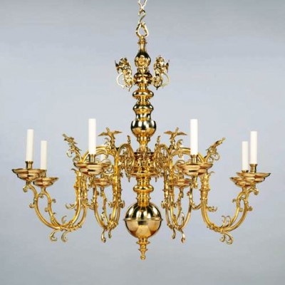 Фото Люстра - стиль Английская классика - Металлическая - Купить в Интернет-магазине