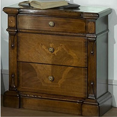 Фото Тумба прикроватная - стиль Европейская эклектика - Для спальни - Купить в Интернет-магазине