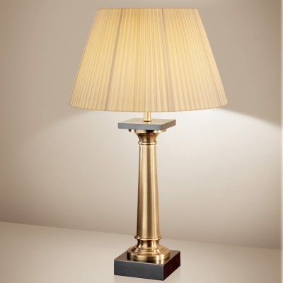 Фото Настольная лампа - стиль Английская классика - Металлическая - Купить в Интернет-магазине