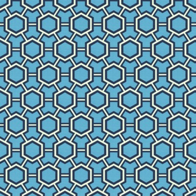 Фото Ткань портьерная с рисунком - Орнамент - стиль Современный - Синий - Купить в Интернет-магазине