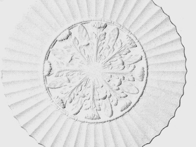 Фото Розетка потолочная гипсовая - стиль Английский - Купить в Интернет-магазине