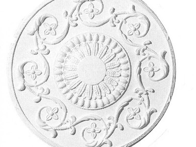 Фото Розетка потолочная гипсовая - стиль Английский - Купить в Интернет-магазине