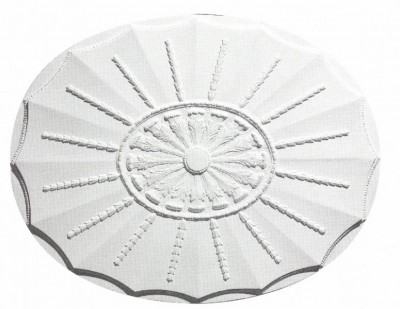 Фото Розетка потолочная гипсовая - стиль Английский - Купить в Интернет-магазине