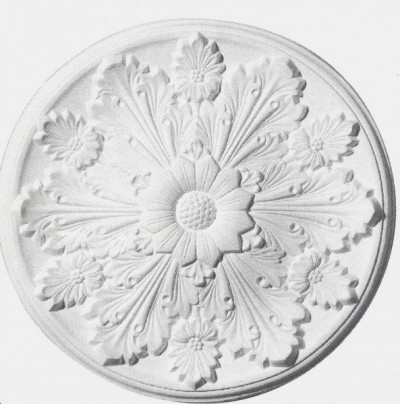 Фото Розетка потолочная гипсовая - стиль Английский - Купить в Интернет-магазине