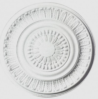 Фото Розетка потолочная гипсовая - стиль Английский - Купить в Интернет-магазине