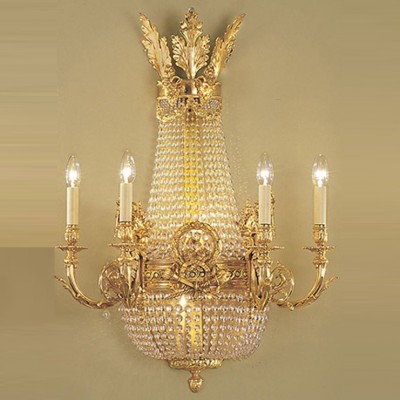 Фото Бра, светильник настенный - стиль Английская классика - Хрустальный - Купить в Интернет-магазине