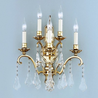 Фото Бра, светильник настенный - стиль Английская классика - Хрустальный - Купить в Интернет-магазине