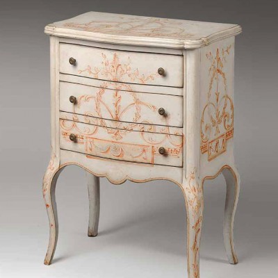 Фото Тумба прикроватная - стиль Европейская эклектика - Для спальни - Купить в Интернет-магазине
