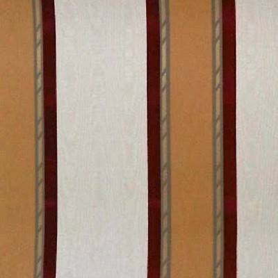 Фото Обои с рисунком - Полоски - стиль Английская классика - Оранжевые - Купить в Интернет-магазине
