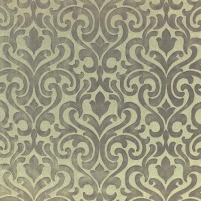 Фото Ткань портьерная с рисунком - Дамаск - стиль Английский - Зеленый - Купить в Интернет-магазине