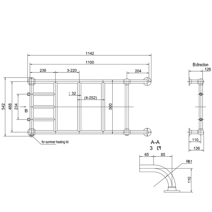 Фото Полотенцесушитель - стиль Современный - Купить в Интернет-магазине
