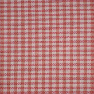 Фото Ткань портьерная с рисунком - Клетка - стиль Английский - Розовая - Купить в Интернет-магазине