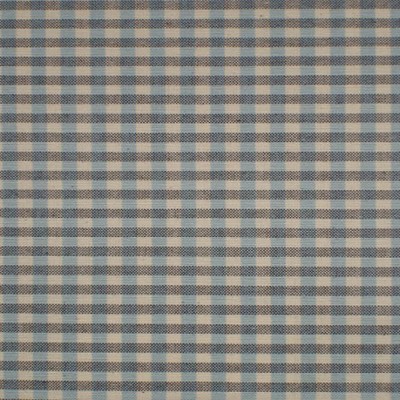 Фото Ткань портьерная с рисунком - Клетка - стиль Английский - Голуба - Купить в Интернет-магазине