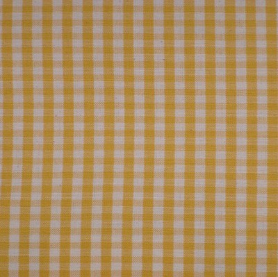 Фото Ткань портьерная с рисунком - Клетка - стиль Английский - Желтая - Купить в Интернет-магазине