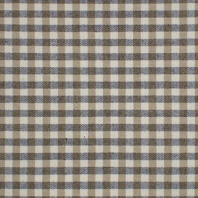 Фото Ткань портьерная с рисунком - Клетка - стиль Английский - Коричневая - Купить в Интернет-магазине