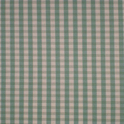 Фото Ткань портьерная с рисунком - Клетка - стиль Английский - Бирюзовая - Купить в Интернет-магазине