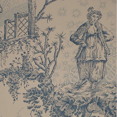 Фото Обои с рисунком - Туаль - стиль Английская классика - Серые - Купить в Интернет-магазине