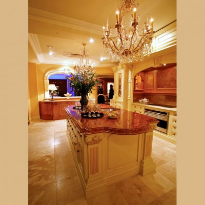 Фото Кухонный остров, прилавок, стол высокий - стиль Английская классика - Для кухни - Купить в Интернет-магазине