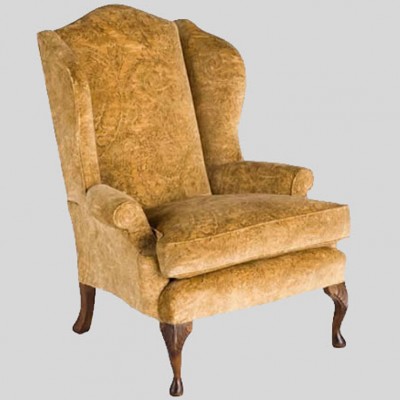 Фото Кресло обитое - стиль Викторианский - Для гостиной - удобное кресло производства США - Beaumont & Fletcher - Francie