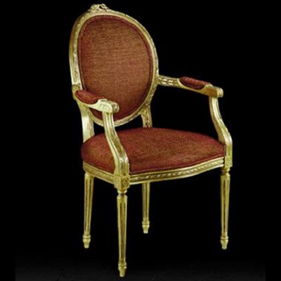 Фото Кресло на деревянной раме - стиль Английская классика - Для гостиной - Купить в Интернет-магазине