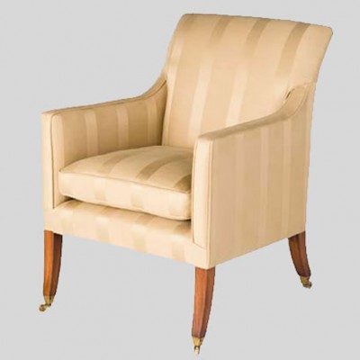 Фото Кресло обитое - стиль Викторианский - Для гостиной - удобное кресло производства США - Beaumont & Fletcher - Francie