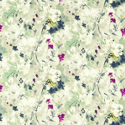 Фото Ткань портьерная с рисунком - Цветы - стиль Английский - Купить в Интернет-магазине