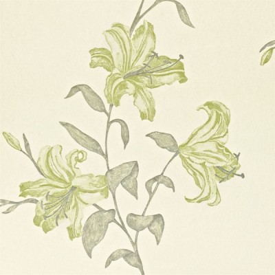Фото Обои с рисунком - Цветы - стиль Английская классика - Кремовые - Купить в Интернет-магазине