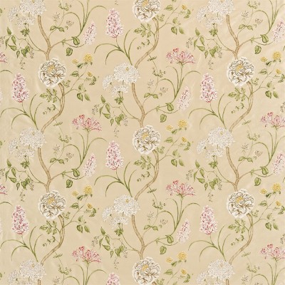 Фото Ткань портьерная с рисунком - Цветы - стиль Английский - Купить в Интернет-магазине