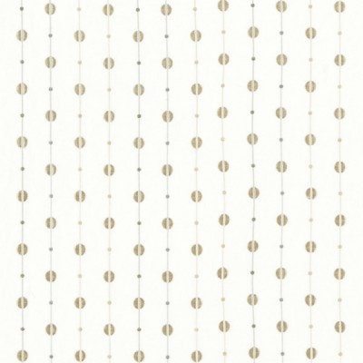 Фото Ткань портьерная с рисунком - Мелкий принт - стиль Английский - Белый - Купить в Интернет-магазине