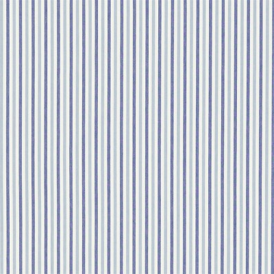 Фото Ткань портьерная с рисунком - Полоски - стиль Английский - Синие - Купить в Интернет-магазине