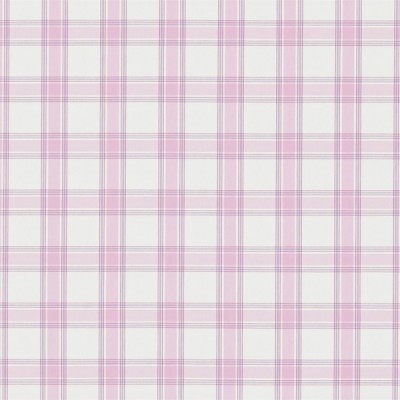 Фото Ткань портьерная с рисунком - Клетка - стиль Английский - Розовая - Купить в Интернет-магазине