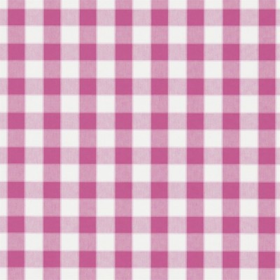Фото Ткань портьерная с рисунком - Клетка - стиль Английский - Розовая - Купить в Интернет-магазине