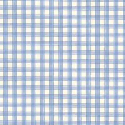 Фото Ткань портьерная с рисунком - Клетка - стиль Английский - Голуба - Купить в Интернет-магазине