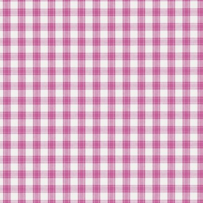 Фото Ткань портьерная с рисунком - Клетка - стиль Английский - Малиновая - Купить в Интернет-магазине