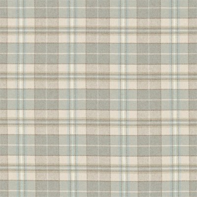 Фото Ткань портьерная с рисунком - Клетка - стиль Английский - Голуба - Купить в Интернет-магазине