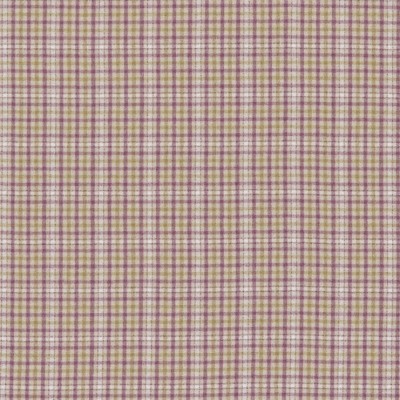 Фото Ткань портьерная с рисунком - Клетка - стиль Английский - Фиолетовая - Купить в Интернет-магазине