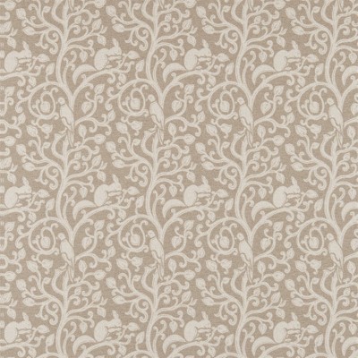 Фото Ткань портьерная с рисунком - Орнамент - стиль Английский - Светло-коричневый - Купить в Интернет-магазине