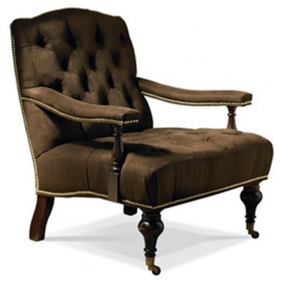 Фото Кресло на деревянной раме - стиль Американская классика - Для гостиной - Купить в Интернет-магазине