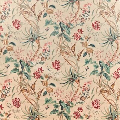 Фото Ткань портьерная с рисунком - Цветы - стиль Английский - Купить в Интернет-магазине