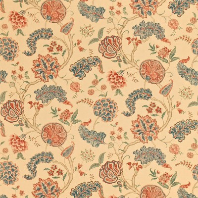 Фото Ткань портьерная с рисунком - Цветы - стиль Английский - Купить в Интернет-магазине