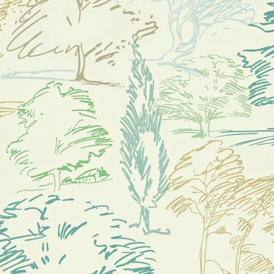 Фото Обои с рисунком - Растение - стиль Английская классика - Кремовые - Купить в Интернет-магазине