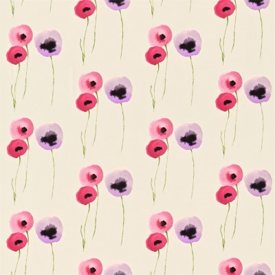 Фото Ткань портьерная с рисунком - Крупный декор - стиль Английский - Белый - Купить в Интернет-магазине