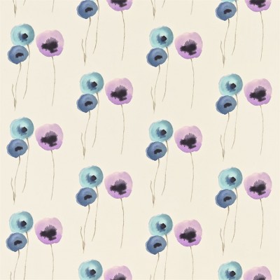 Фото Ткань портьерная с рисунком - Крупный декор - стиль Английский - Белый - Купить в Интернет-магазине