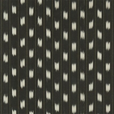 Фото Ткань портьерная с рисунком - Орнамент - стиль Английский - Черный - Купить в Интернет-магазине