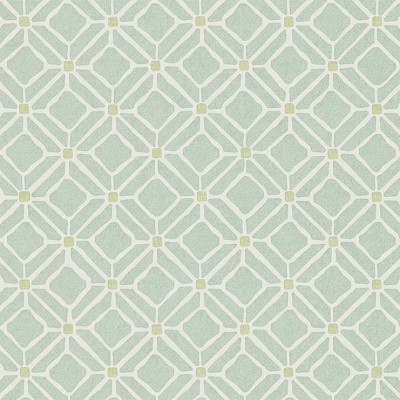 Фото Обои с рисунком - Мелкий принт - стиль Английская классика - Бирюзовые - Купить в Интернет-магазине