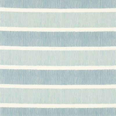 Фото Ткань портьерная с рисунком - Полоски - стиль Английский - Бирюзовые - Купить в Интернет-магазине
