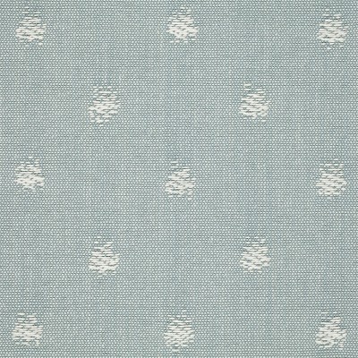 Фото Ткань портьерная с рисунком - Мелкий принт - стиль Английский - Бирюзовый - Купить в Интернет-магазине